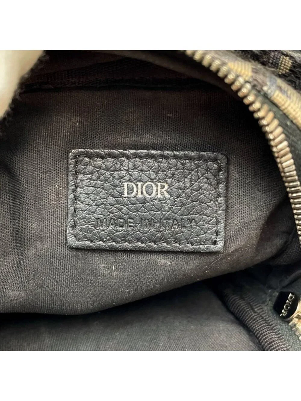 Dior Trotter Oblique Rider Shoulder Bag Pouch